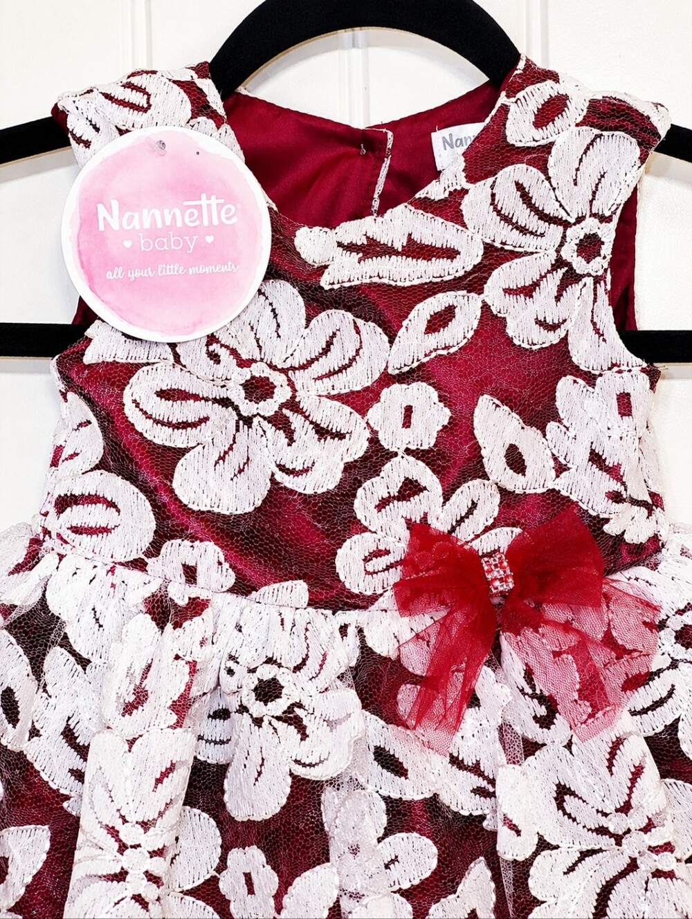 Nannette Baby Special Occasion Sleeveless Party Dress - Picture 3 of 15